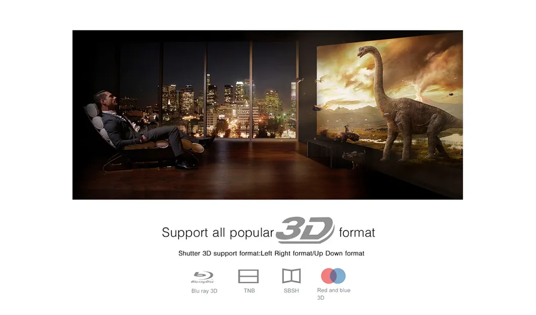 Volto Wholesale High Lumens Full HD UV 4K DLP Android Projector for 3D Printer