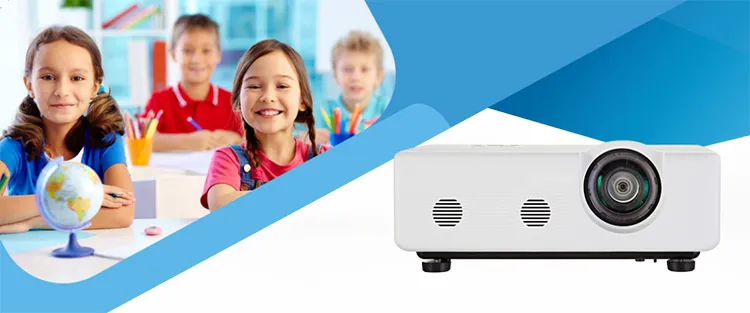 Wxga 1080P Full HD 3D Laser Projector Short Thorw Beamer for Hologram Projection