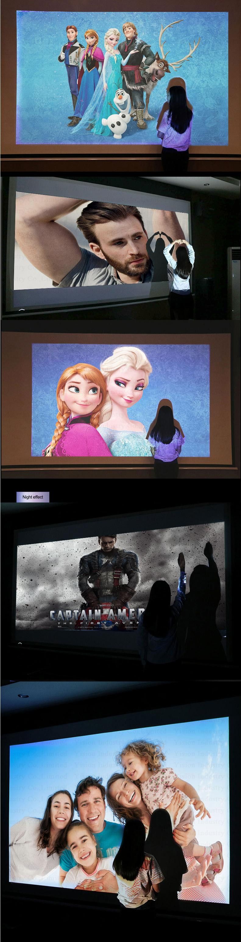 Yi-602 Mini DLP 1280*800 Andriod 600 ANSI Lumens LED Projector